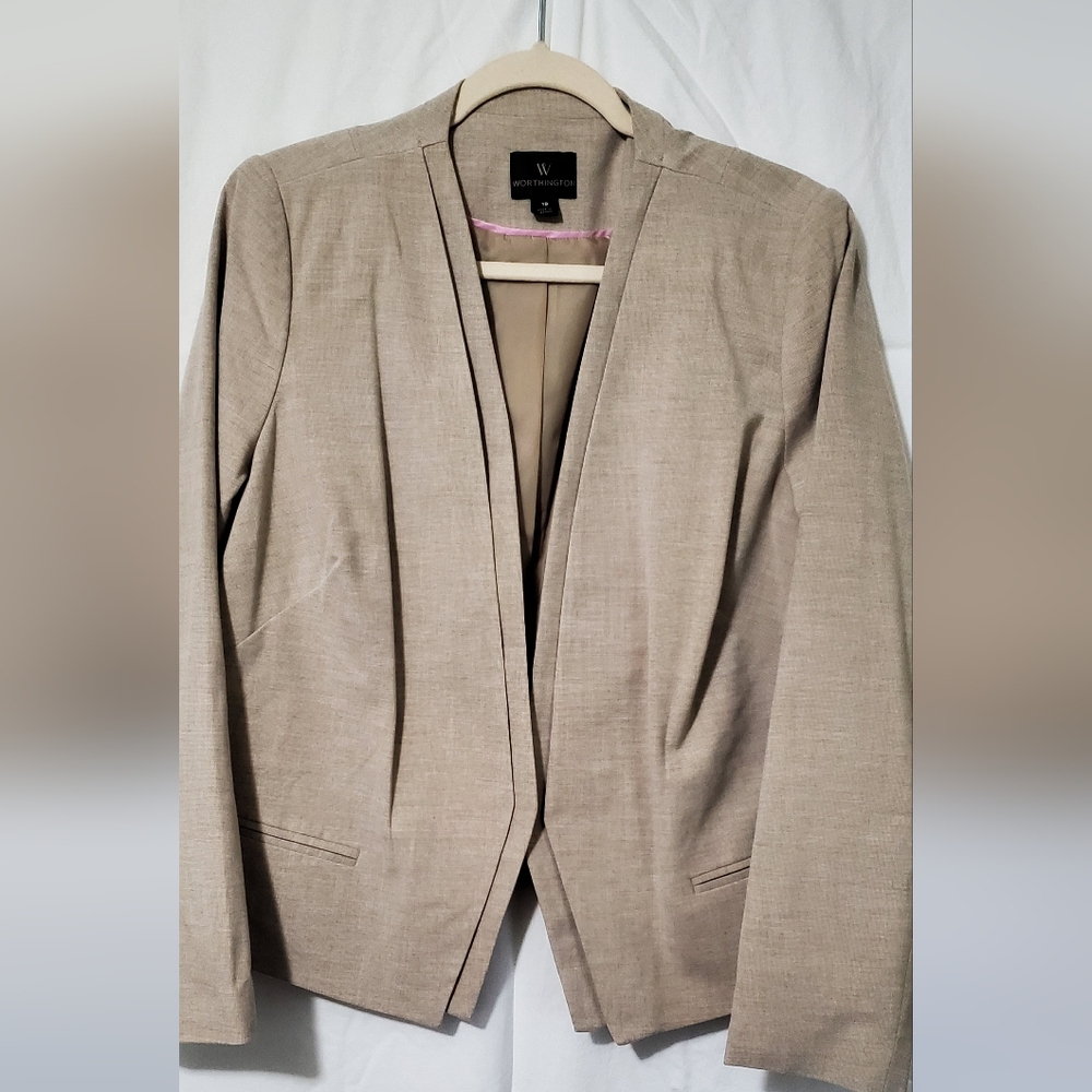 Worthington Women's Tan Blazer